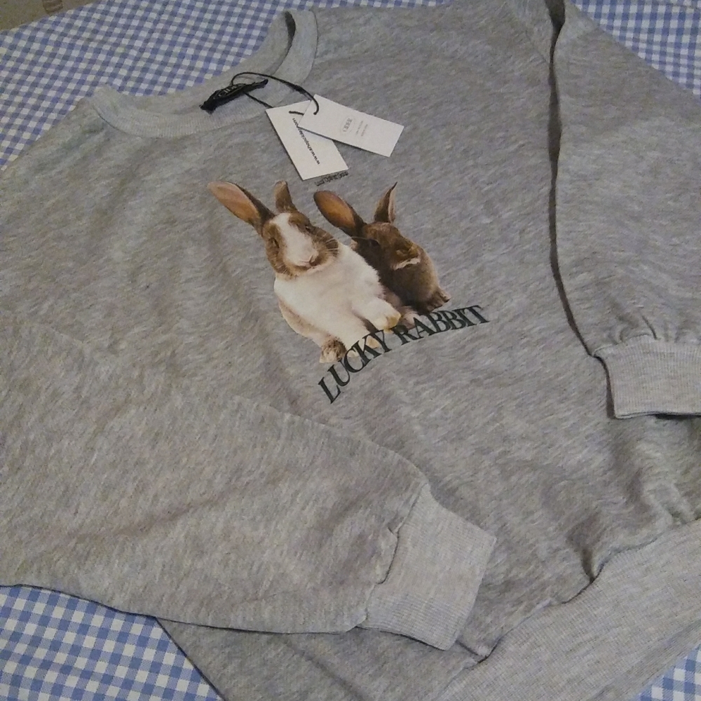 Cider Gray Sweatshirt, size S